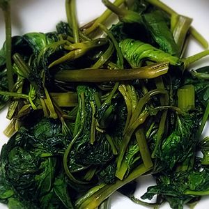 猫の作ってみた!投稿(【しゃきしゃき】空心菜の醤油炒め)