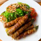 『アスパラの甘辛肉巻き』照りっと食欲そそる♡ご飯が進む♪