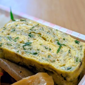 まゆのの作ってみた!投稿(かおる柚子胡椒♪大葉としらすの卵焼き)