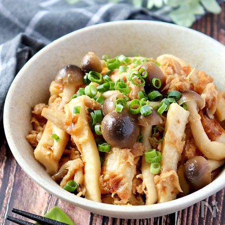 めちゃ旨スピード副菜 しめじとツナちくわのめんつゆマヨ炒め By あみん レシピサイト Nadia ナディア プロの料理家のおいしいレシピ