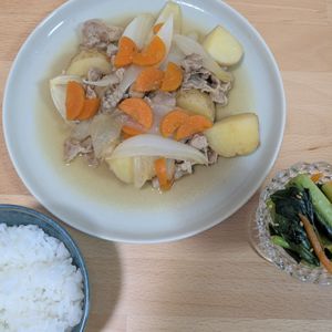 ゆいの作ってみた!投稿(【新たまと新じゃがの塩煮込み】ほくほく♡とろとろ♡春おかず♬)