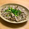 Nao★彡の作ってみた!投稿(ワンパンで【舞茸蕎麦】1人分で手軽で美味しい。)