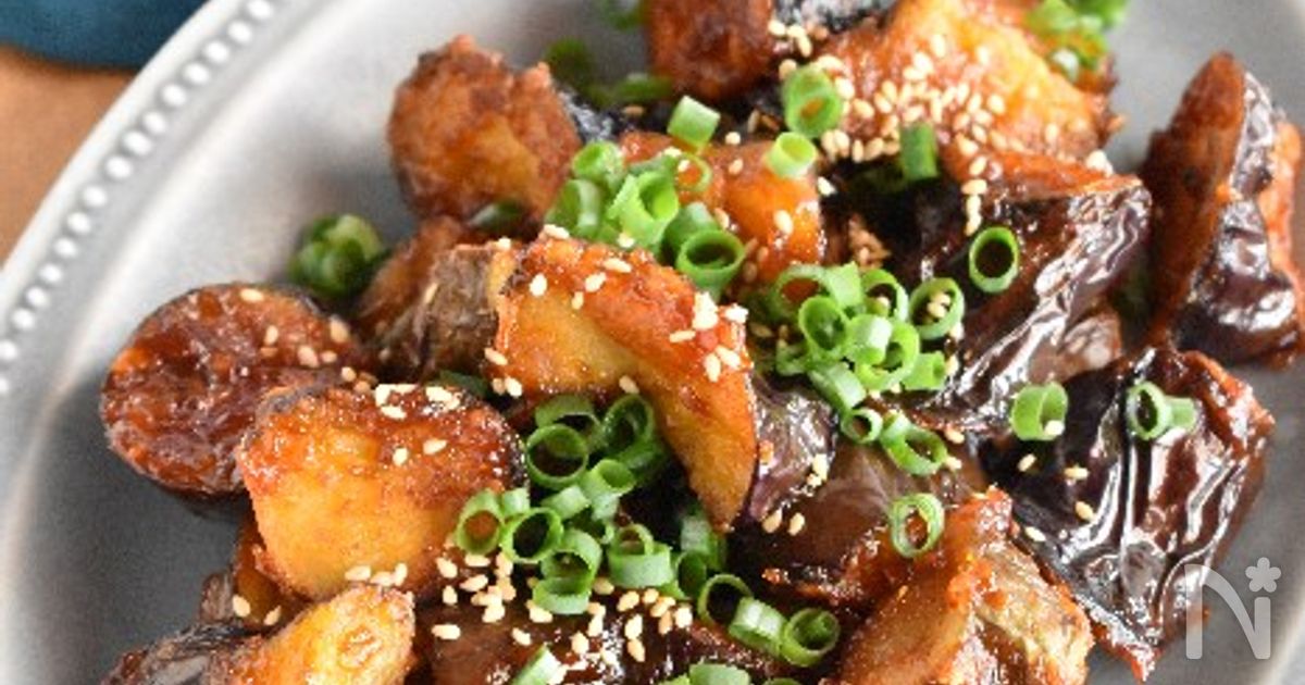 【ヤンニョムナス】ナスが何本あっても足りない美味しさ！
