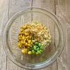 枝豆×コーン【ふわふわはんぺん焼き】白だしで旨みアップ♪の工程3