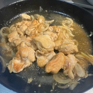 るるんの作ってみた!投稿(キャベツまで美味しい♪【鶏もも肉のしょうがだれ焼き】)