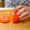 【箸が止まらん！】ねぎトマトの工程2