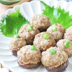 包まない＆レンジで簡単！【丸ごと椎茸シュウマイ】お弁当にも◎