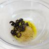 長芋と黒オリーブの塩そうめんの工程2