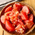 5分で完成！【トマトのさっぱり和風マリネ】やみつきの味♩