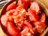5分で完成！【トマトのさっぱり和風マリネ】やみつきの味♩