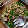 まーさんの作ってみた!投稿(牛肉とごぼうとピーマンのきんぴら)