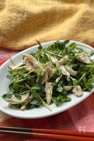 【包丁いらず】豆苗とささみのわさびマヨ和え