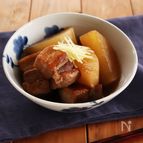 しょうがたっぷり！豚バラ大根の煮物