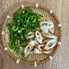 【ちくわとピーマンの甘辛おかか炒め】パパッと副菜♡の下準備