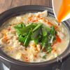 【節約お野菜を使った豆腐と豚バラの豆乳鍋】の工程4