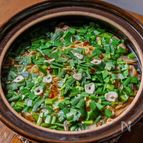 【もつ鍋風煮込みラーメン】スタミナ♪