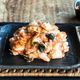 ホックリ長芋のキムチ和え