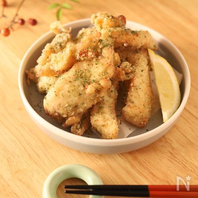 のり塩唐揚げ 漬け込み不要!手が止まらない♪