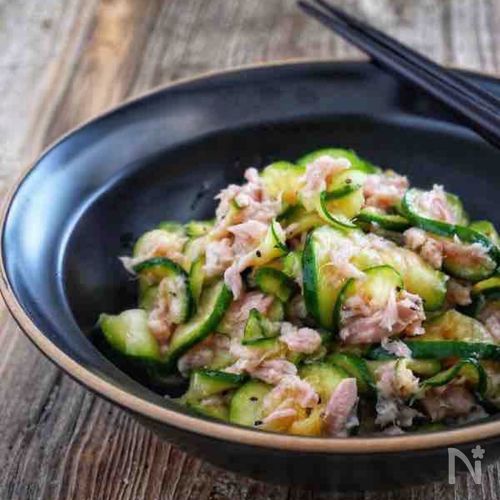 火を使わない！止まらない美味しさ【旨塩ツナズッキーニ】
