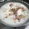 「あなわた」で牛肉とろとろカレーの下準備
