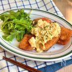 チーズ好き必見！【濃厚チーズタルタルの鮭フライ】
