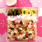 春爛漫♪　鯛のさくら寿司でお花見弁当