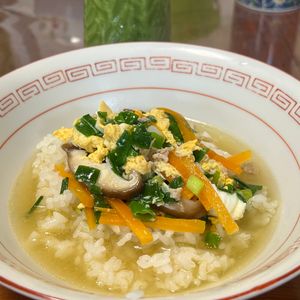 440794の作ってみた!投稿(卵野菜クッパ＊残り野菜でＯＫ！)