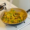 【じゃがいもカレー炒め】包丁使わずできる!誰でもワンパンの工程4