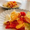 ゆ〜ほキッチンの作ってみた!投稿(魚肉ソーセージ、卵、キャベツの炒め物)