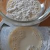 塩麹とデーツのきな粉アイスの工程1