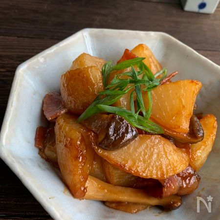 干し野菜レシピ 干し大根のバタポン煮 By こいけかおる レシピサイト Nadia ナディア プロの料理家のおいしいレシピ