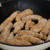 このタレ病みつき!ささみと茄子の甘酢ごまダレの工程2