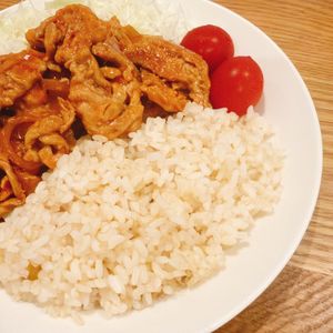 ミルクの作ってみた!投稿(簡単なのにコク深い♪【豚こまのケチャップ照り焼き】)