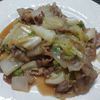 みか1062005の作ってみた!投稿(ワンパン10分!【豚こま肉と白菜の中華炒め】ごま油香る♩)