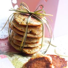 紅茶が香るホワイトチョコチップ入りクッキー