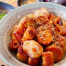【カリッとネバネバ里芋バター醤油】かゆくない簡単な皮のむき方