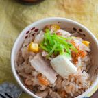 【まさか捨ててないよね？】とうもろこしと豚バラ炊き込みご飯