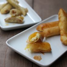チーズのスプリングロール2種