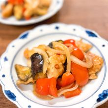 【揚げない！鶏胸肉と夏野菜の南蛮漬け】