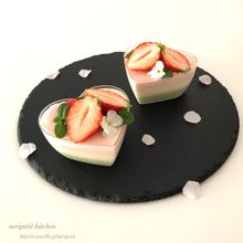 簡単♡ふんわり♪3色ホワイトチョコムース