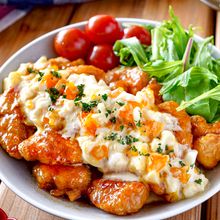【レモンだれチキン南蛮】鶏むねしっとり柔らか♡さっぱり♡