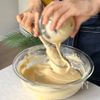 父の日のバーンアウェイケーキ（レモンショートケーキ）の工程3