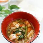 【野菜がたっぷり食べられる】豆腐とひき肉の具沢山スープ