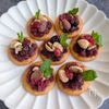 【備蓄品だけで作る防災スイーツ】あんことナッツのカナッペ