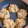 切り干し大根と鯖缶と豆腐の海苔チーズチヂミの工程4