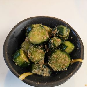 ejaの作ってみた!投稿(【ひと口きゅうりのごま酢和え】和えるだけ♪箸休めにぴったり！)