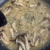 ワンパンで作る!【れんこんつくねの生姜ときのこの鶏だしあん】の工程5