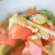 ノンオイルでさっぱりヘルシー♪「ささみと茄子のトマトマリネ」