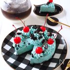 アレを使って簡単！チョコミントレアチーズケーキ