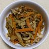 　りんの作ってみた!投稿(旨みたっぷり！豚肉・ごぼう・糸こんにゃくのきんぴら)